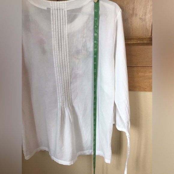 Tribal cotton embroidered tunic blouse - Picture 4 of 7